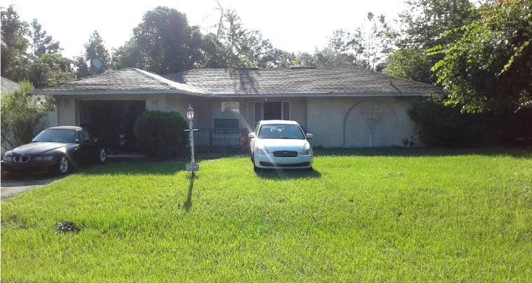 A Florida home we purchased in Ocala