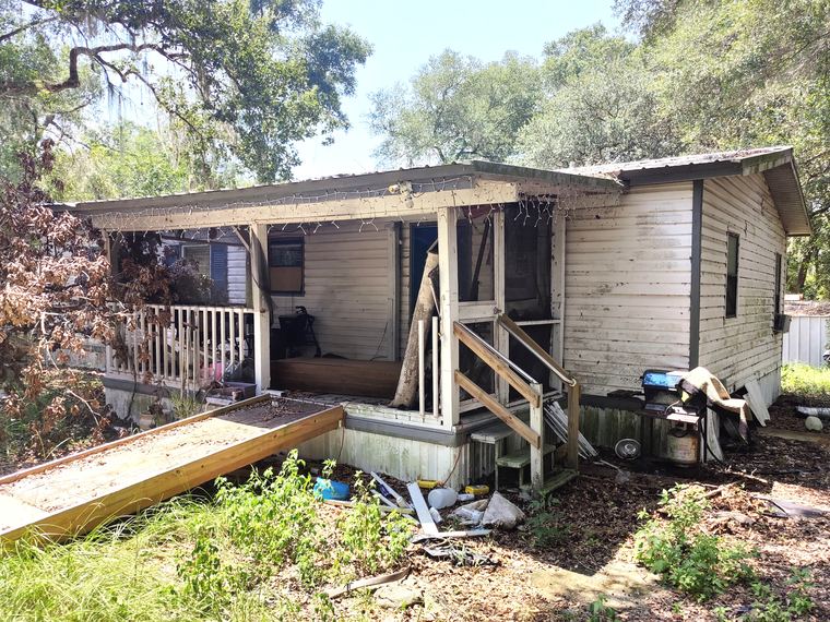 A Florida home we purchased in Hawthorne