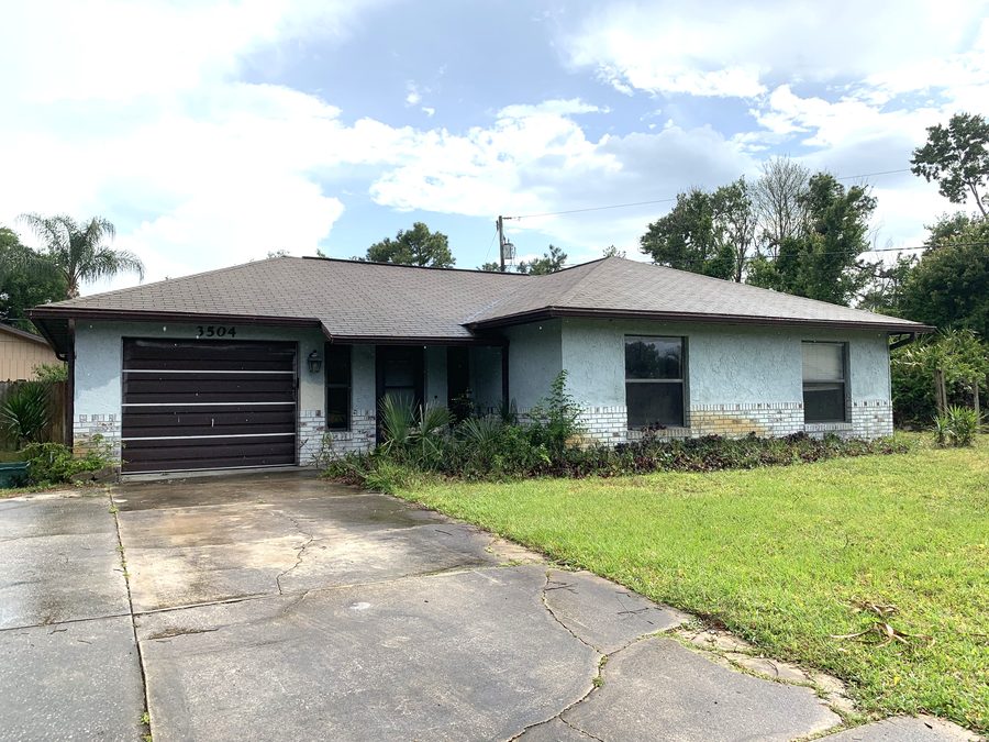 A Florida home we purchased in Edgewater